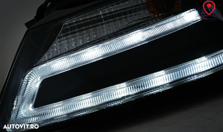 Faruri LED Facelift Light Bar Design Lumina De Zi LED DRL Tuning Audi - 5