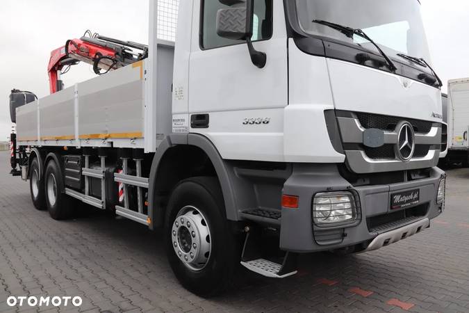 Mercedes-Benz ACTROS 3336 / 6 X 4 / SKRZYNIOWY - 6,85 M + HDS FASSI F195 / PILOT / EPS + SPRZĘGŁO / 08.2012 R - 17