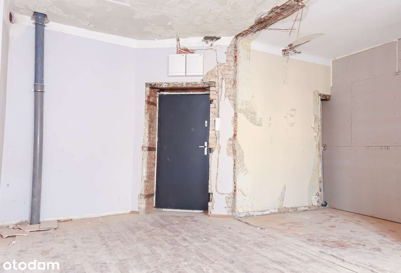 KAWALERKA DO REMONTU | 1 piętro | ŁAZARZ-5