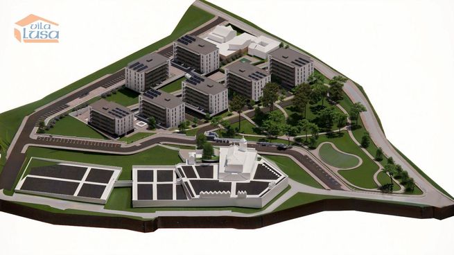 T1 Novo com varanda 21.20m2 e lugar de garagem, em Vilar do Paraís...-13