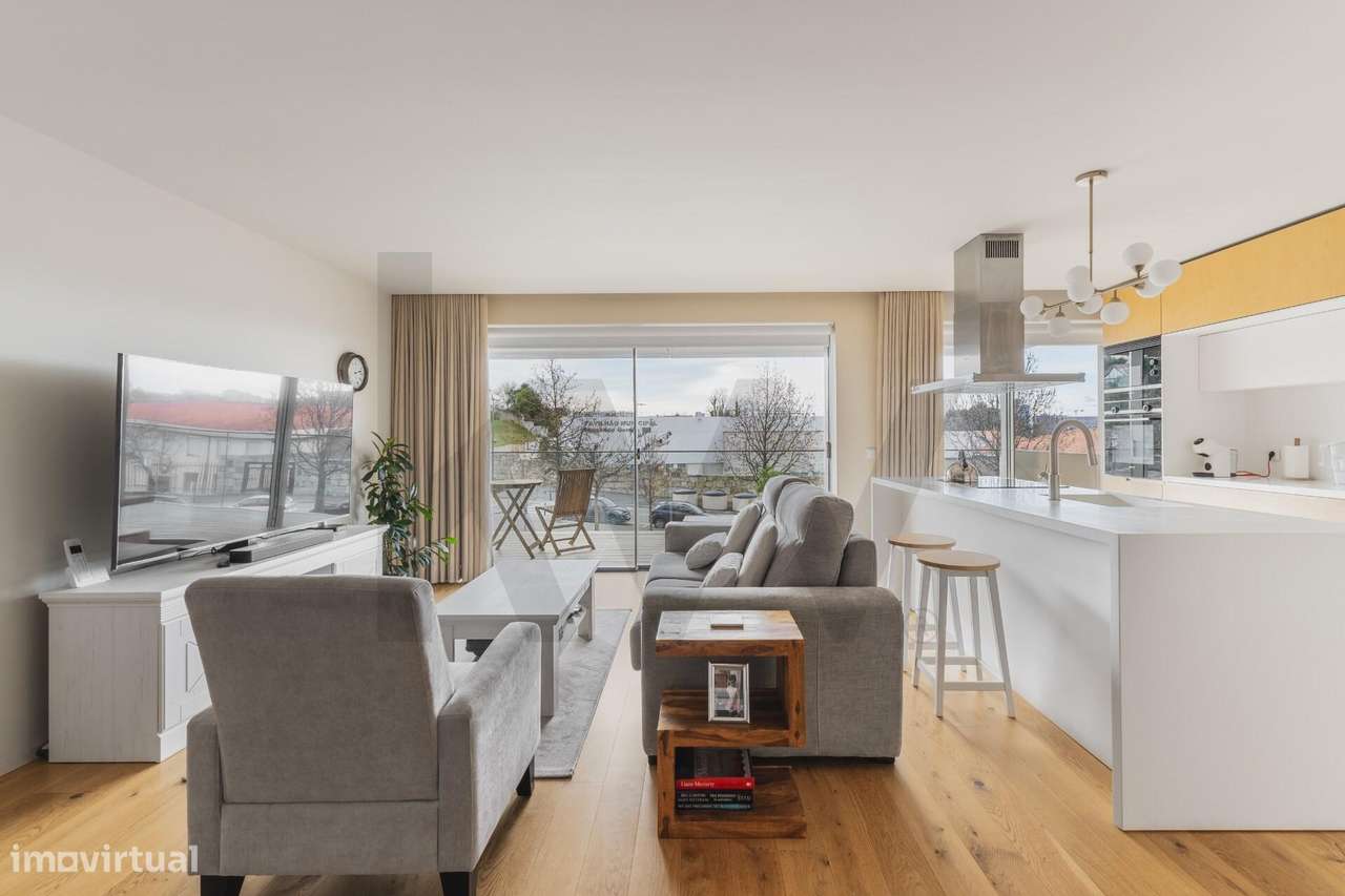 T2 com Varandas, Garagem e Resort Privado | A 10 min do Metro e Ribeir - Grande imagem: 5/23