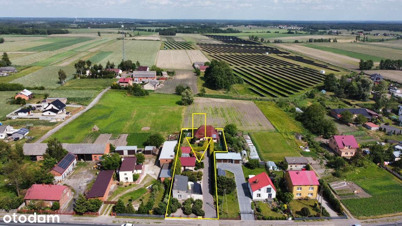 Oszczędny w eksploatacji dom, dwa garaże, duża zagospodarowana działka-2