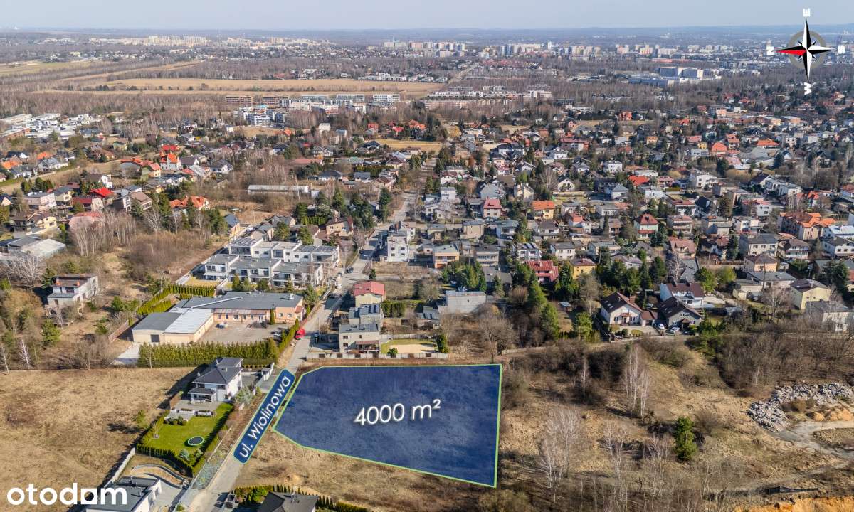 Działka 4000m2 Grabówka z projektem szeregówek - Pełny obrazek: 2/5