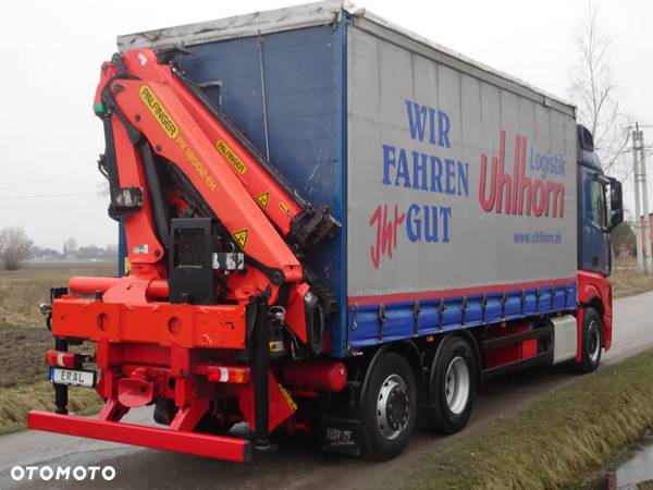 Mercedes-Benz Actros 2542 MP4 EURO 6 HDS Palfinger PK 18002 JIB firanka sprowadzony z Niemiec stan idealny zestaw z przyczepa - 6