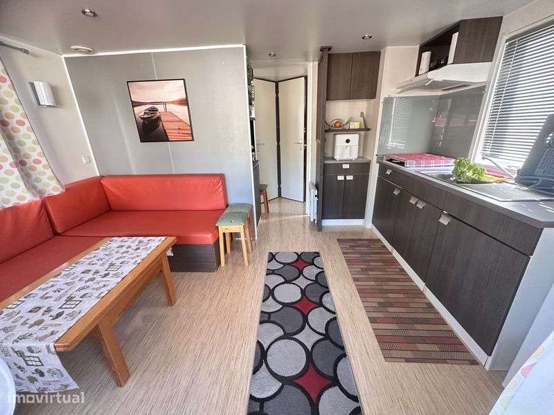 Mobil home com 2 quartos 2 casa de banho uma sala e conzinha e varanda - Grande imagem: 4/8