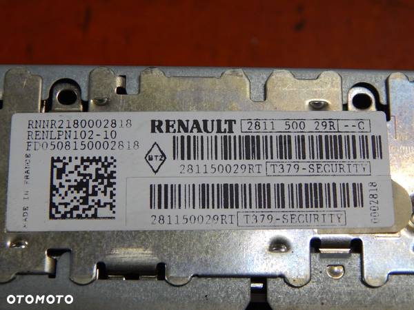 Radio nawigacja zestaw navi GPS Renault ESPACE IV scenic 04-14 Łuków części - 5