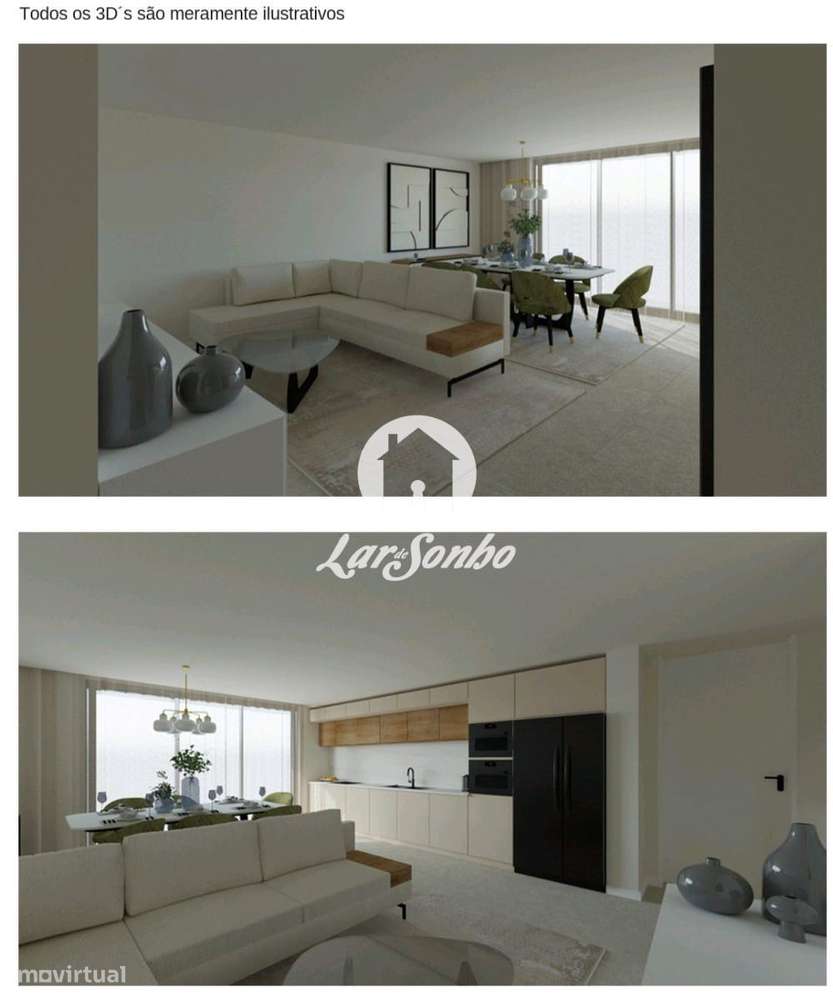 Apartamento T2 COMO NOVO com Lugar de Garagem, a 500m da Praia | Pó... - Grande imagem: 4/25