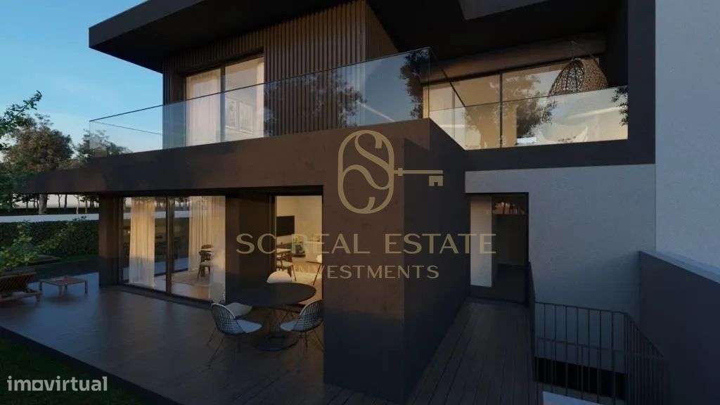 Terreno Gaveto Projeto Aprovado Moradia com Piscina-5