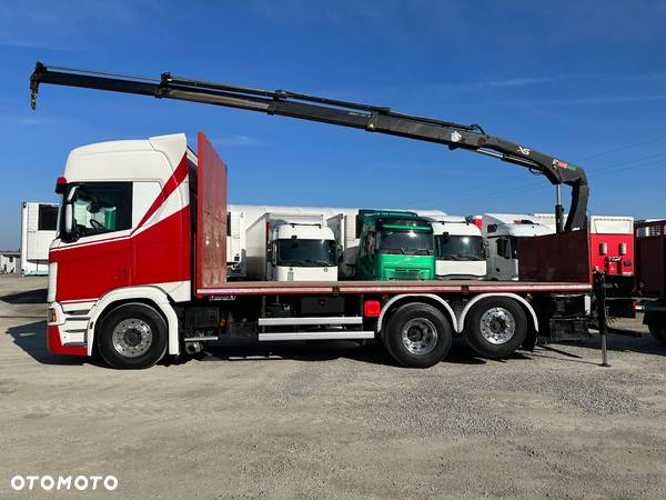 Scania R 500 6x2 RETARDER HIAB 111 B-3 HIDUO KLIMA POSTOJOWA PILOT - 5