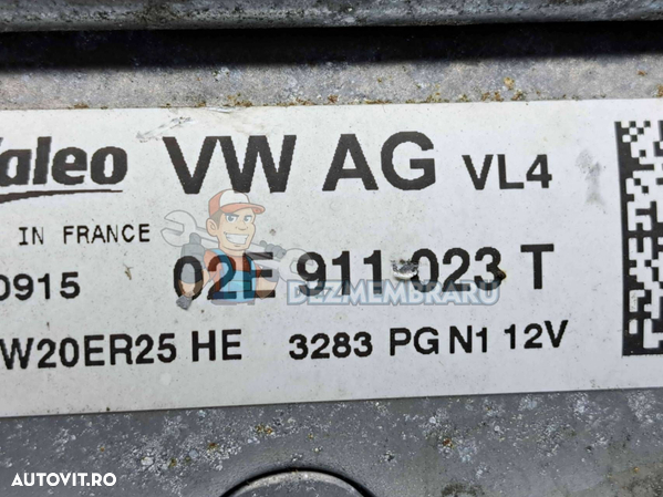 Electromotor 13 dinti Volkswagen Golf 7 Variant (BA5) [Fabr 2014-prezent] 02E911023T 2.0 TDI CRLB - 2