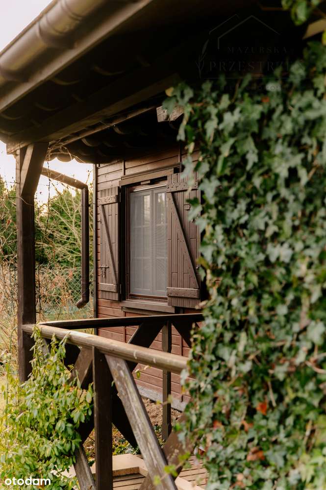 Całoroczny domek 30 m od jeziora, działka 1200 m²-13