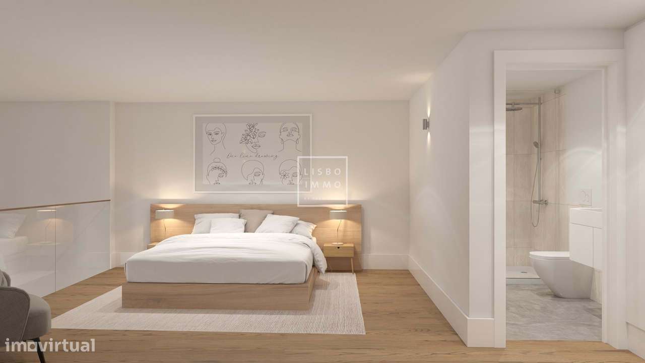 Townhouse, 74,45m2, terraço 35,58m2, completamente reformado, centro h-22