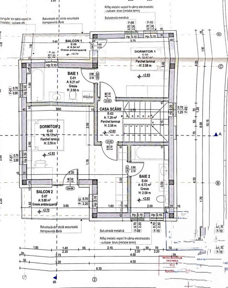 Casă spațioasă cu 3 camere, loc de parcare și curte-15