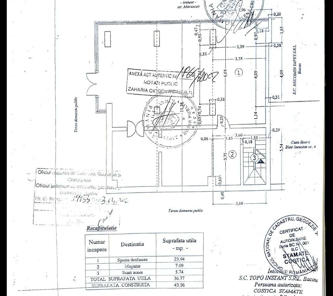 Ultracentral langa Prefectura, spatiu 120 mp, - Imagine principală: 4/5