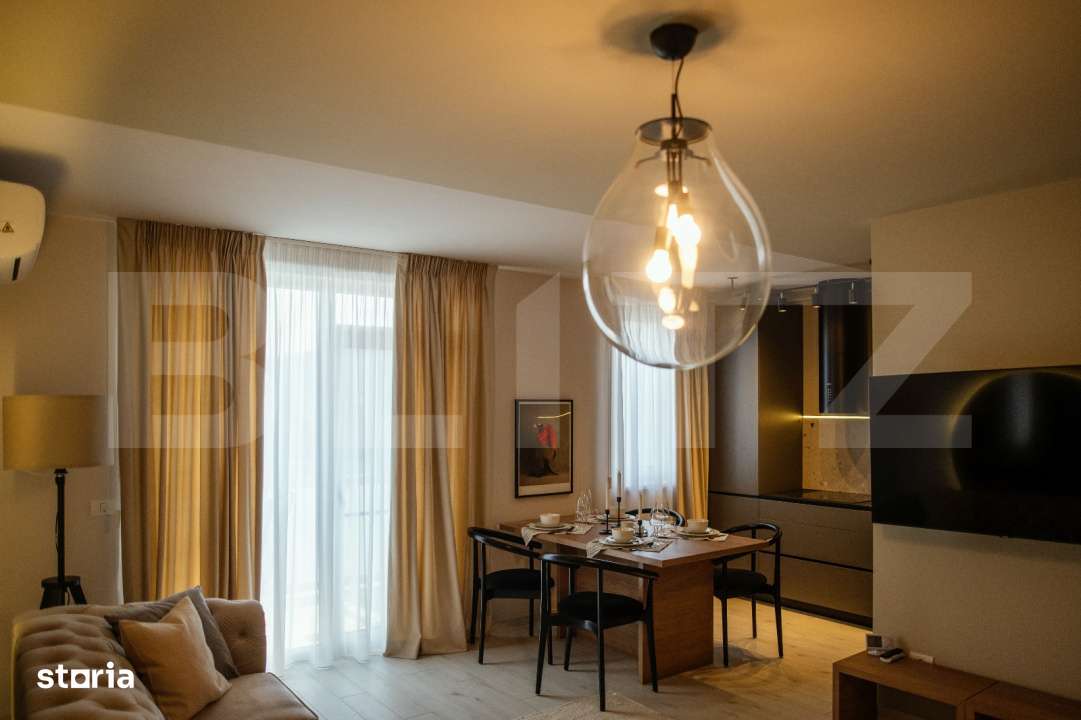 Apartament de inchiriat mobila si finisaje de lux Mosnita Noua 2 camer - Imagine principală: 4/12