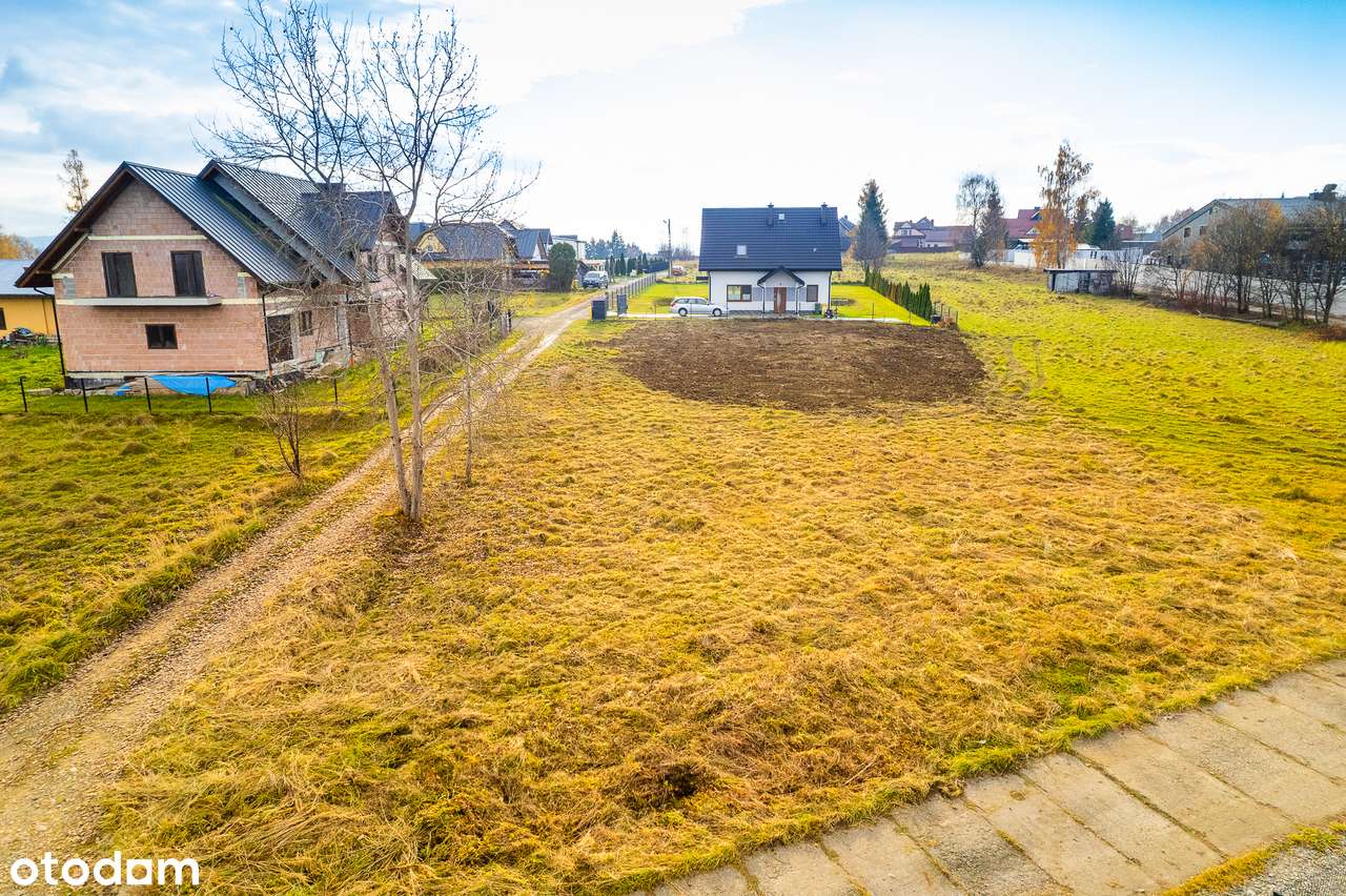 Działka z pozwoleniem w Rabce-Zdrój – media na miejscu, dwa wjazdy-6