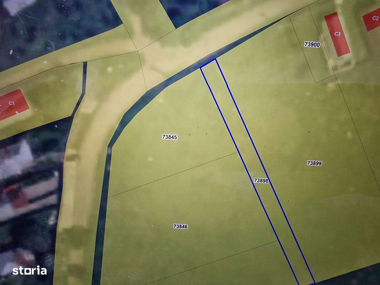 Vand teren Darmanesti, Dambovita, gaz,curent, apa curenta,canalizare - Imagine principală: 2/2