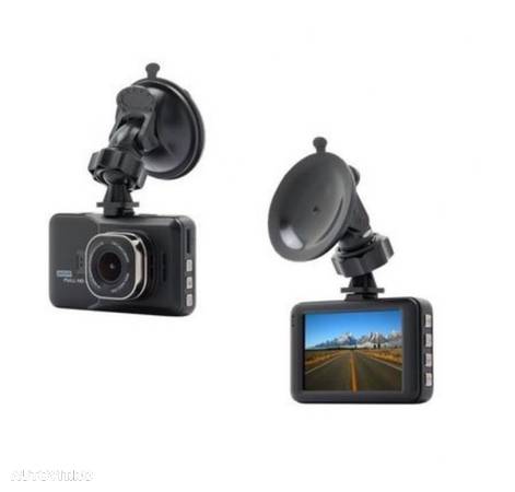 Camera Video Auto/Masina cu Inregistrare HD Infrarosu DVR si Display - 3