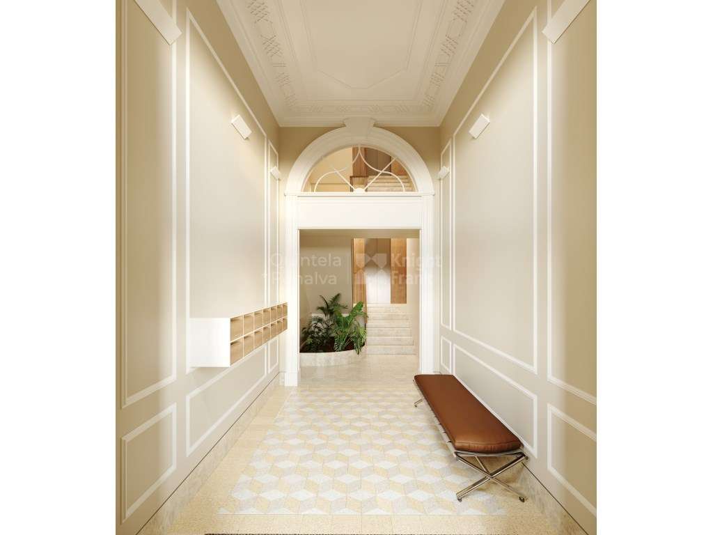 Apartamento T2, com terraço, na Avenida Miguel Bombarda-6