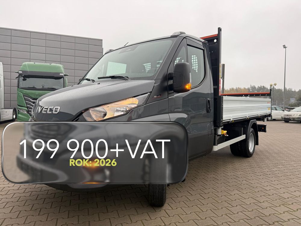 Iveco DAILY 50C18HZ WYWROTKA SCATTOLINI OKAZJA !! Nowy Model Daily 50C18HZ do 3.5t 3litry - WERSJA WZMOCNIONA