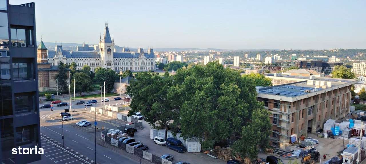 Ultracentral | 2 camere - vedere unica spre Palatul Culturii | liber,-3