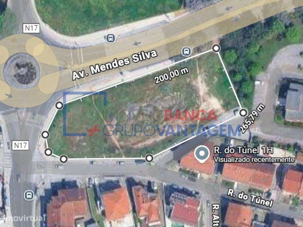 Terreno Urbano com 3.813,50 m² em Zona Central de Coimbra - Grande imagem: 2/6