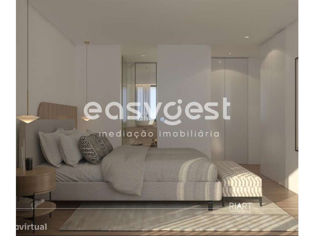 Apartamento T4 em Matosinhos Sul com acabamentos de luxo, último piso - Grande imagem: 5/17