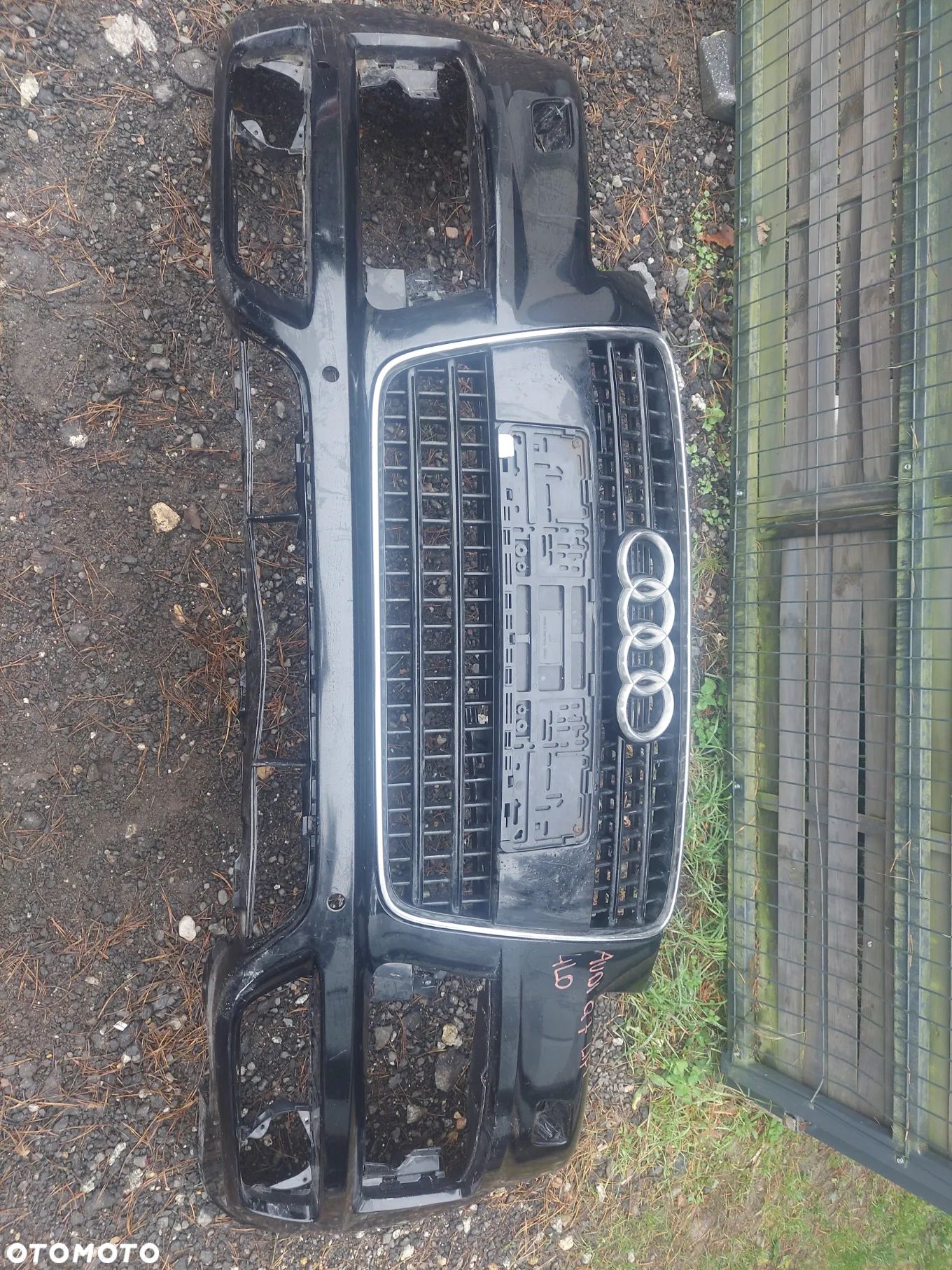 Audi q7 4l0 s line przed liftem zderzak przód grill - 1