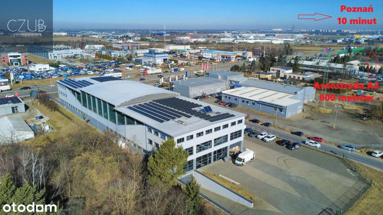 Tuż obok Autostrady A2 / duży potencjał / magazyn - biuro - produkcja-14