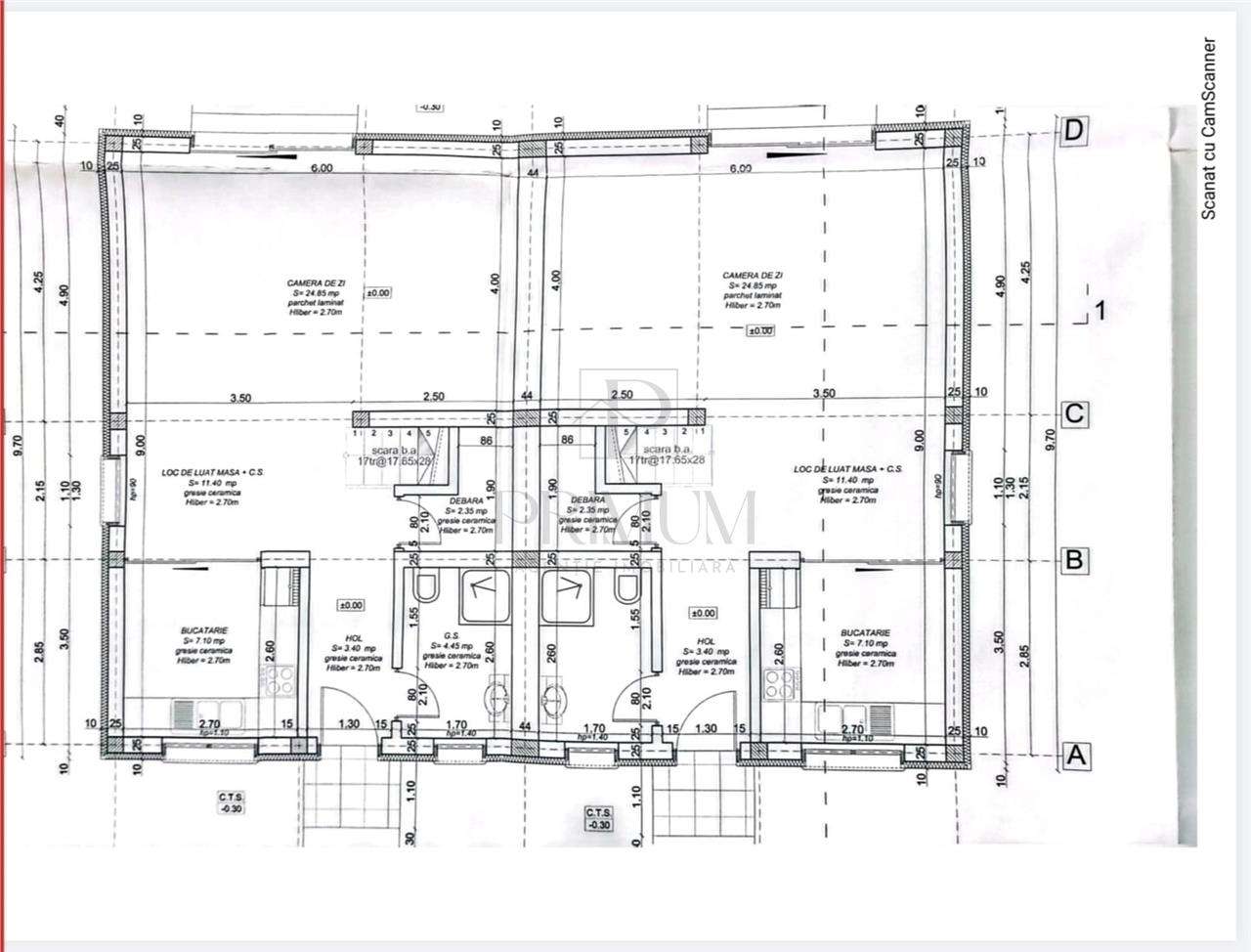 Duplex spatios - zid dublu despartitor - zona in plina dezvoltare. - Imagine principală: 4/4
