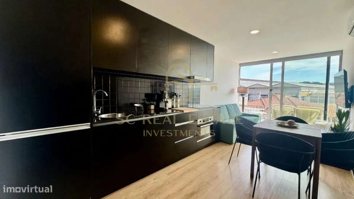 T1 Último Piso com terraço, lugar de garagem duplo, Vilar Paraiso-8