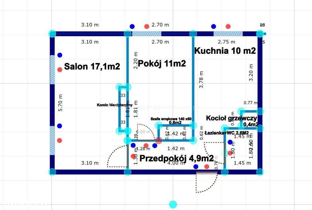Mieszkanie 2 pokojowe w bloku 1 piętro Biesowice-10