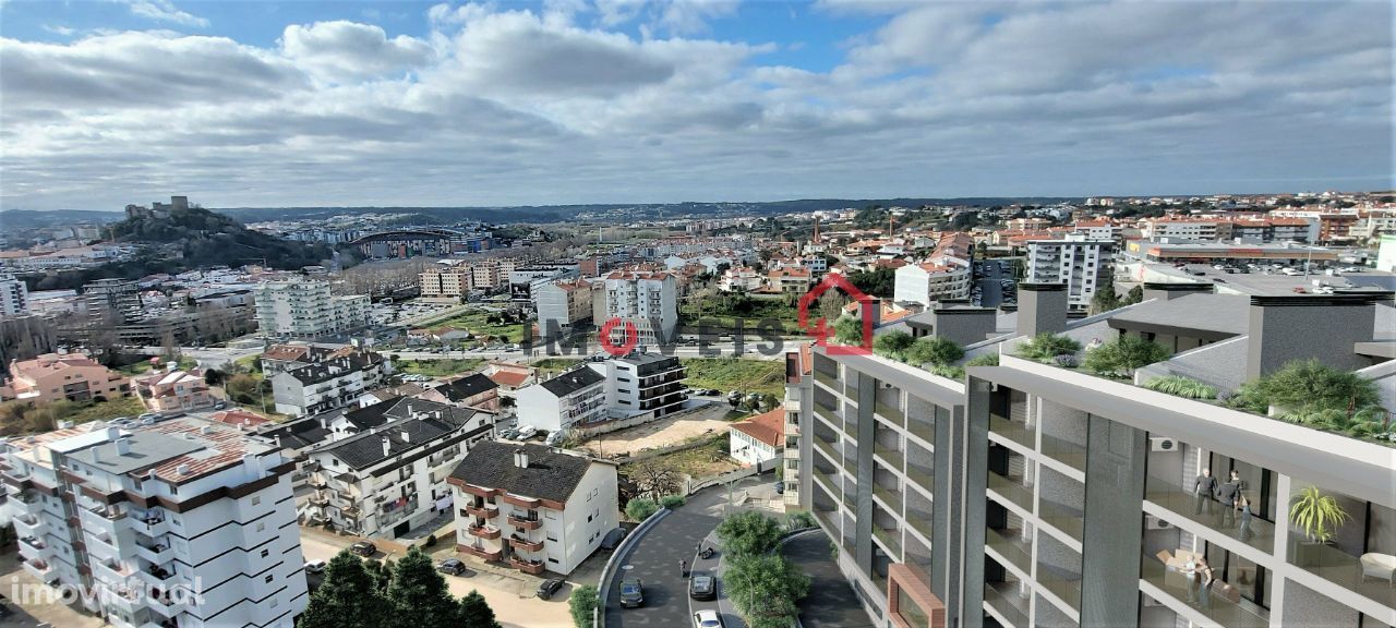 Apartamento T3 novo, no centro de Leiria