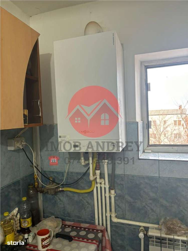 Apartament 2 camere, 35 mp, etaj 3, renovabil, centrala pe gaz, zona N - Imagine principală: 3/5