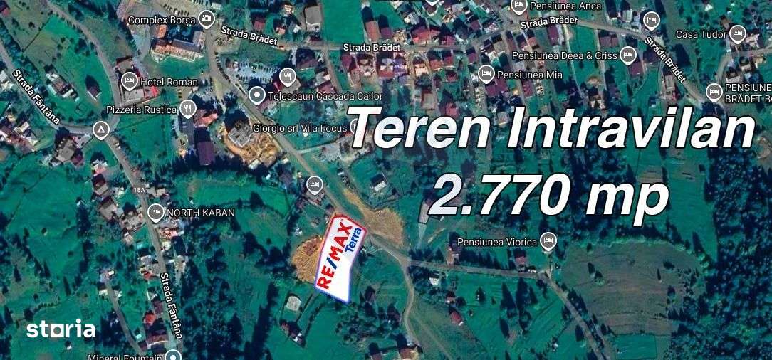 TEREN INTRAVILAN pentru CABANA BORSA jud MARAMURES - Imagine principală: 2/13