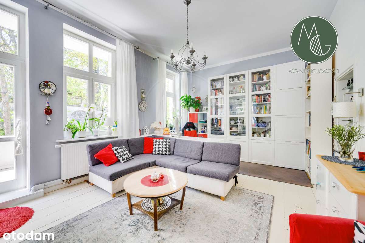 4 pok. w kamienicy/Sopot/ 122 m2/1 piętro/ balkon-3