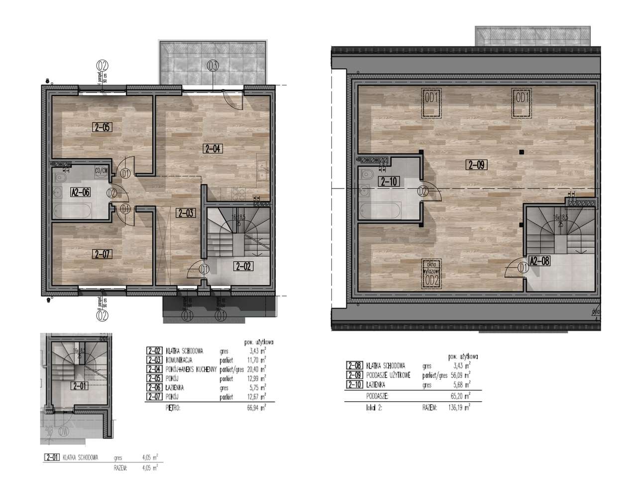 2 POZIOMY Z MOŻLIWOŚCIĄ PODZIAŁU+2MP - Pełny obrazek: 2/13