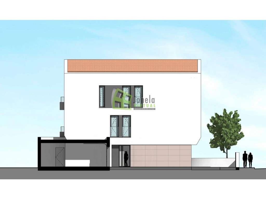 Moradia Geminada T3 - Em Construção na Quinta do Conde - Grande imagem: 4/11