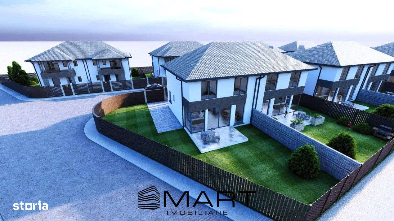 Teren intravilan 5000mp cu PUZ si proiect case 13 unitati Selimbar - Imagine principală: 2/2