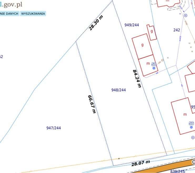 Działka mieszkaniowa Widów blisko Gliwic 0.2ha - Pełny obrazek: 3/8