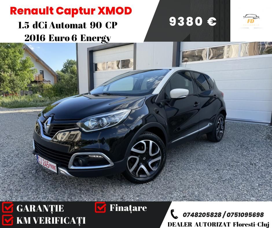 Renault Captur / QM3 I [2013 - 2019] ENERGY dCi 90 EDC XMOD 2016