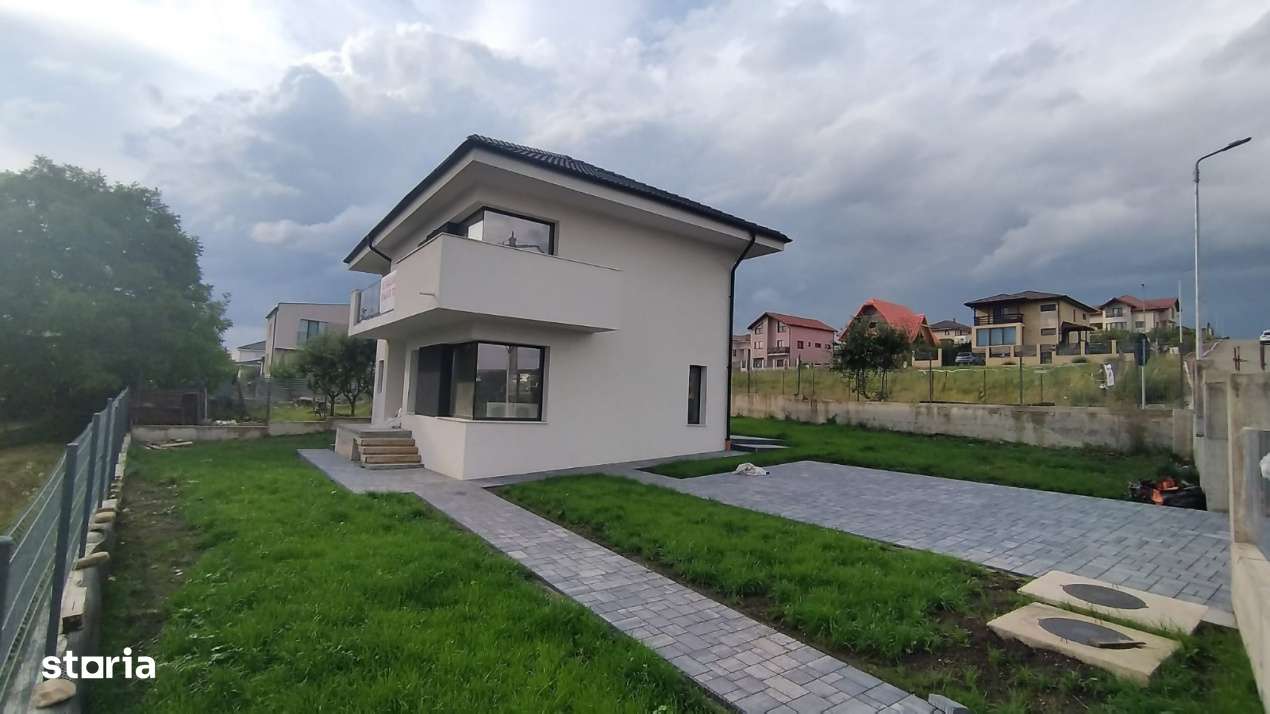 Casa individuala moderna la intrarea in Chinteni – zona linistita - Imagine principală: 3/10