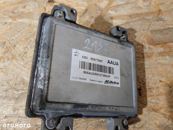 STEROWNIK SILNIKA KOMPUTER OPEL CORSA D 1.4 16V 55577847 - 2