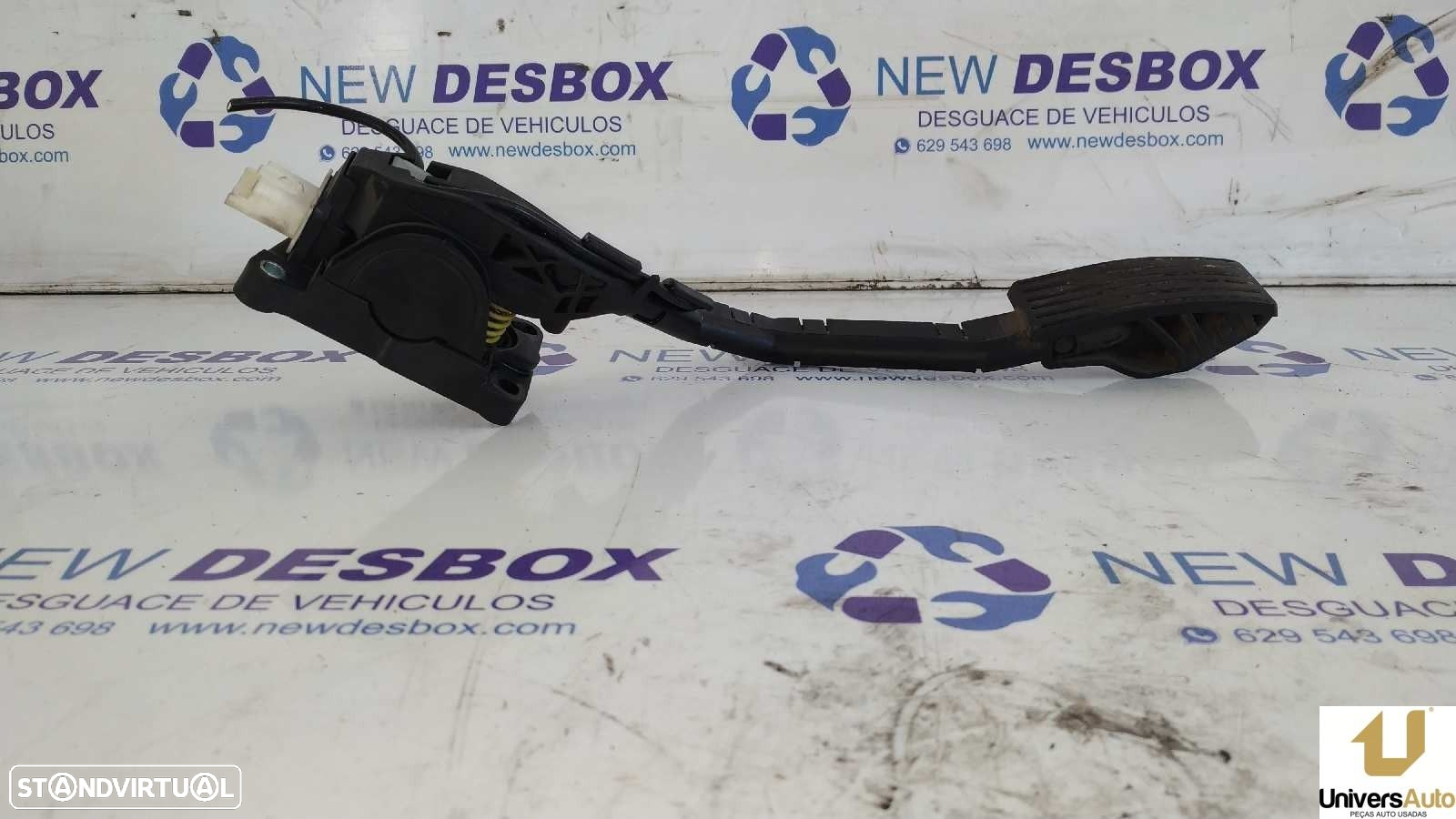 POTENCIOMETRO PEDAL PEUGEOT 407 2005 -9650341780 - 2