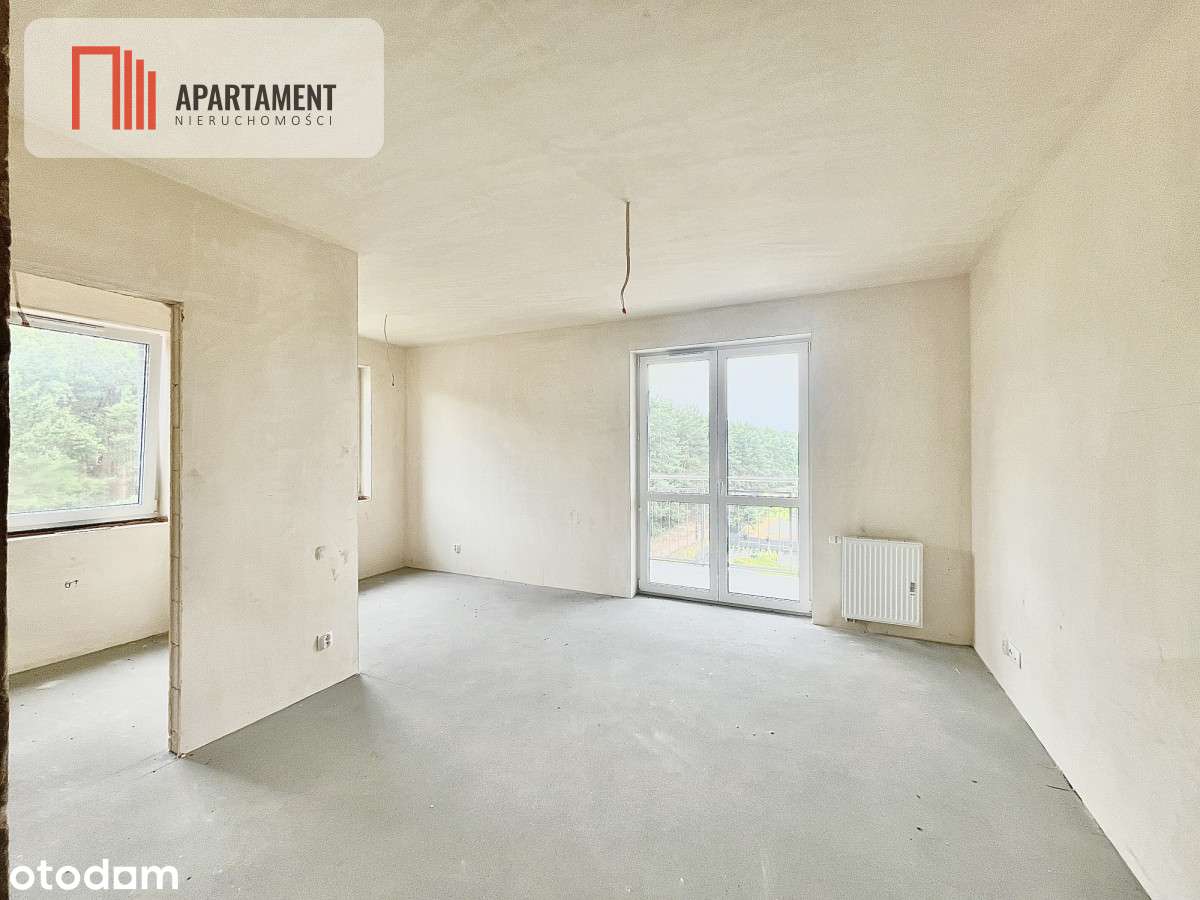 obok lasu i zieleni,  nowy blok-0