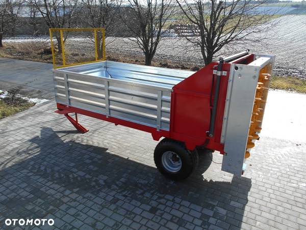 Rozrzutnik obornika JOLMET tandem/jednoosiowy; adapter poziomy 2xślimak TRANSPORT - 6