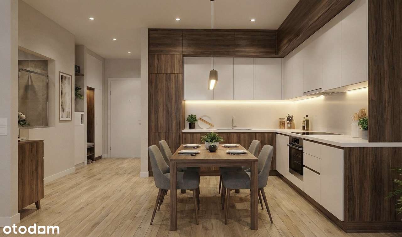 Kawalerka z możliwością wydzielenia dwóch pokoi z widokiem na Motławę - Pełny obrazek: 5/8