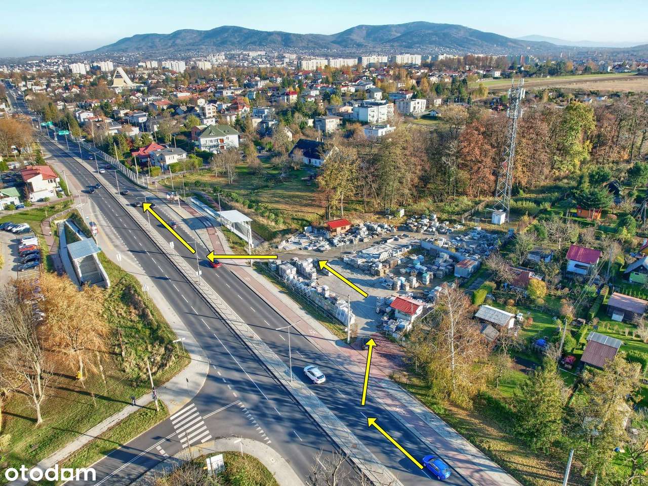 Działka 2500m2, usługowa, przy Cieszyńskiej. - Pełny obrazek: 5/6