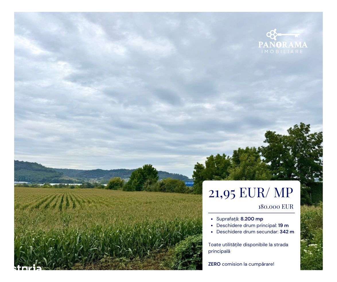 Teren intravilan de vânzare – zonă cu potențial ridicat de dezvoltare. - Imagine principală: 2/5