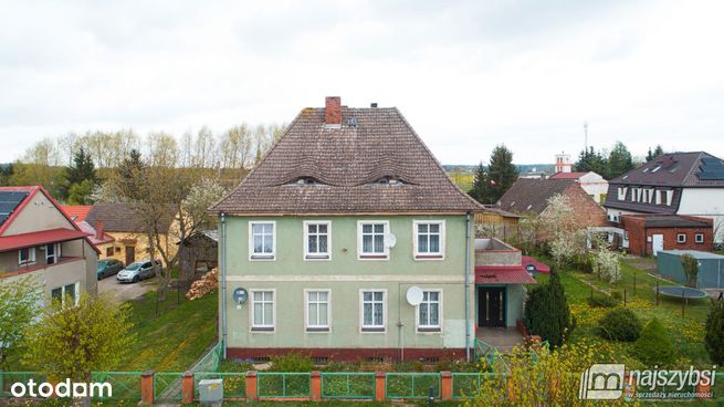 Golczewo-piętro domu 123m2 z tarasem i ogródkiem.